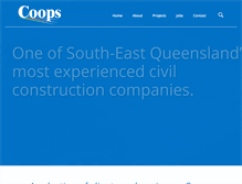 Tablet Screenshot of coops.com.au